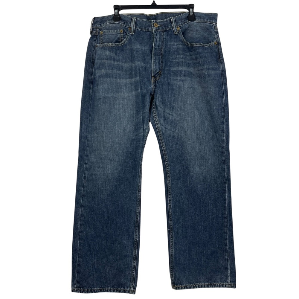 Levis 559 Relaxed Straight 44x30 Baggy‎ 100% Cotton Dark Wash Denim Blue Jeans